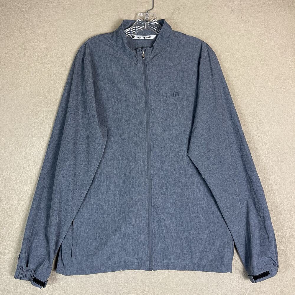 Travis Mathew Gray Windbreaker Jacket